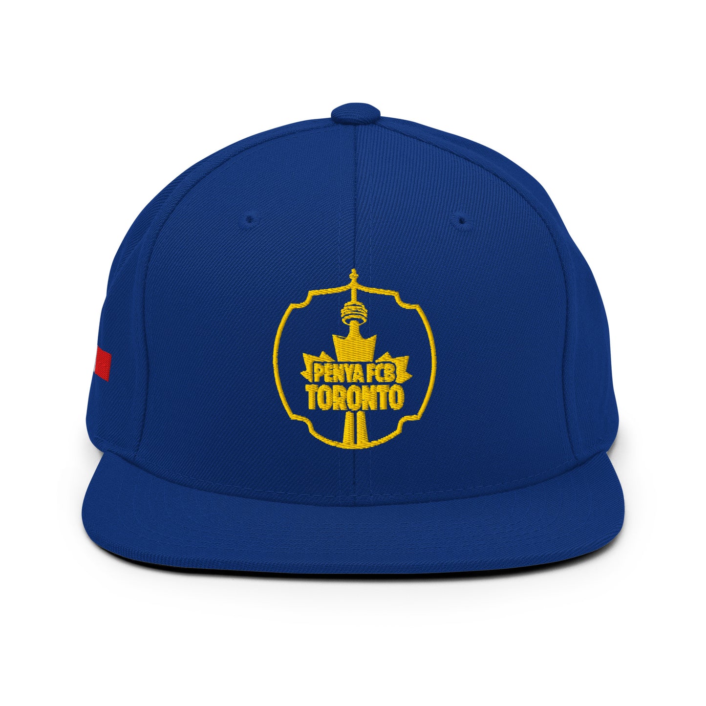 Penya Blaugrana Toronto Snapback Hat - Official Supporter Club Cap - Navy/Red & All-Blue Variants