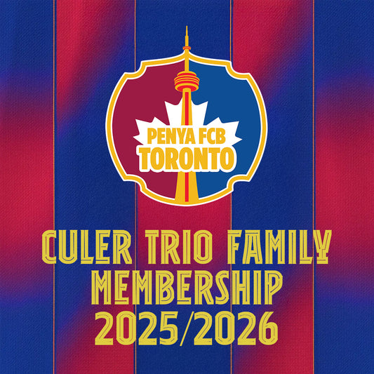 Culer Trio (Family pack) Membership - 2025/26 Season