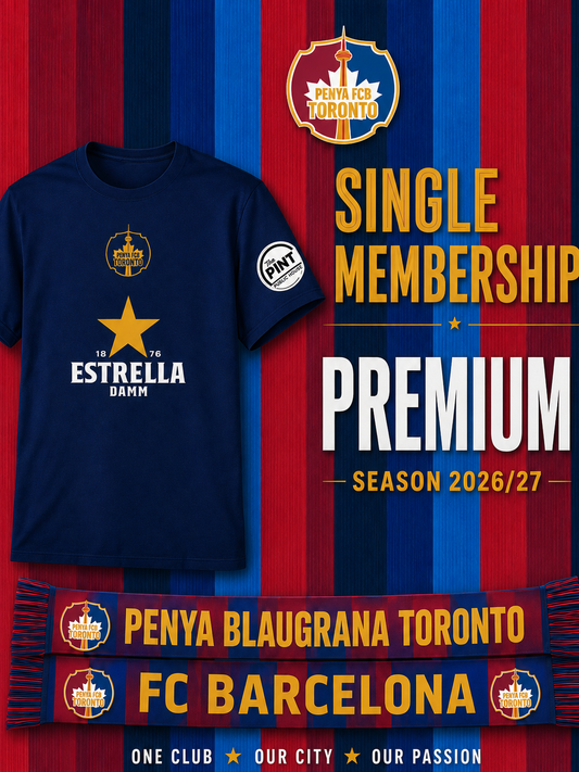 Single Membership Premium - season 2026/27
